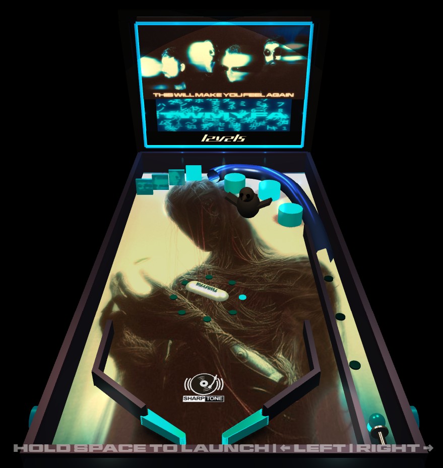 Virtual room experience - retro computer interface